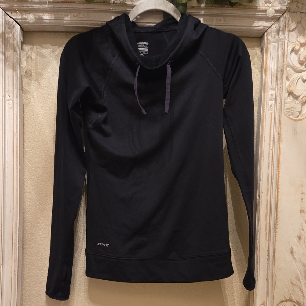 Nike Pro DRI-FIT Black Hoodie XS. WOMENS